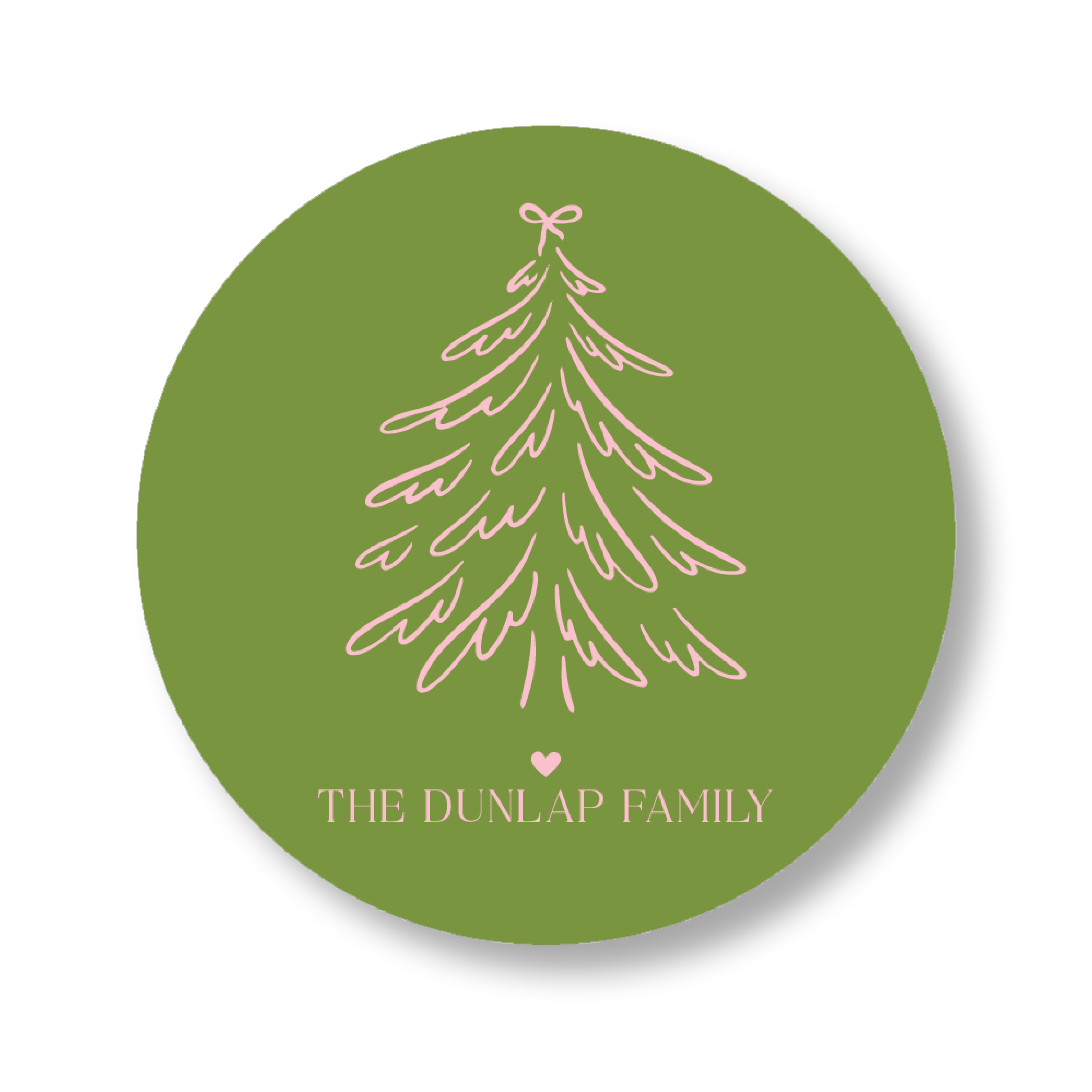 Christmas Tree Sticker