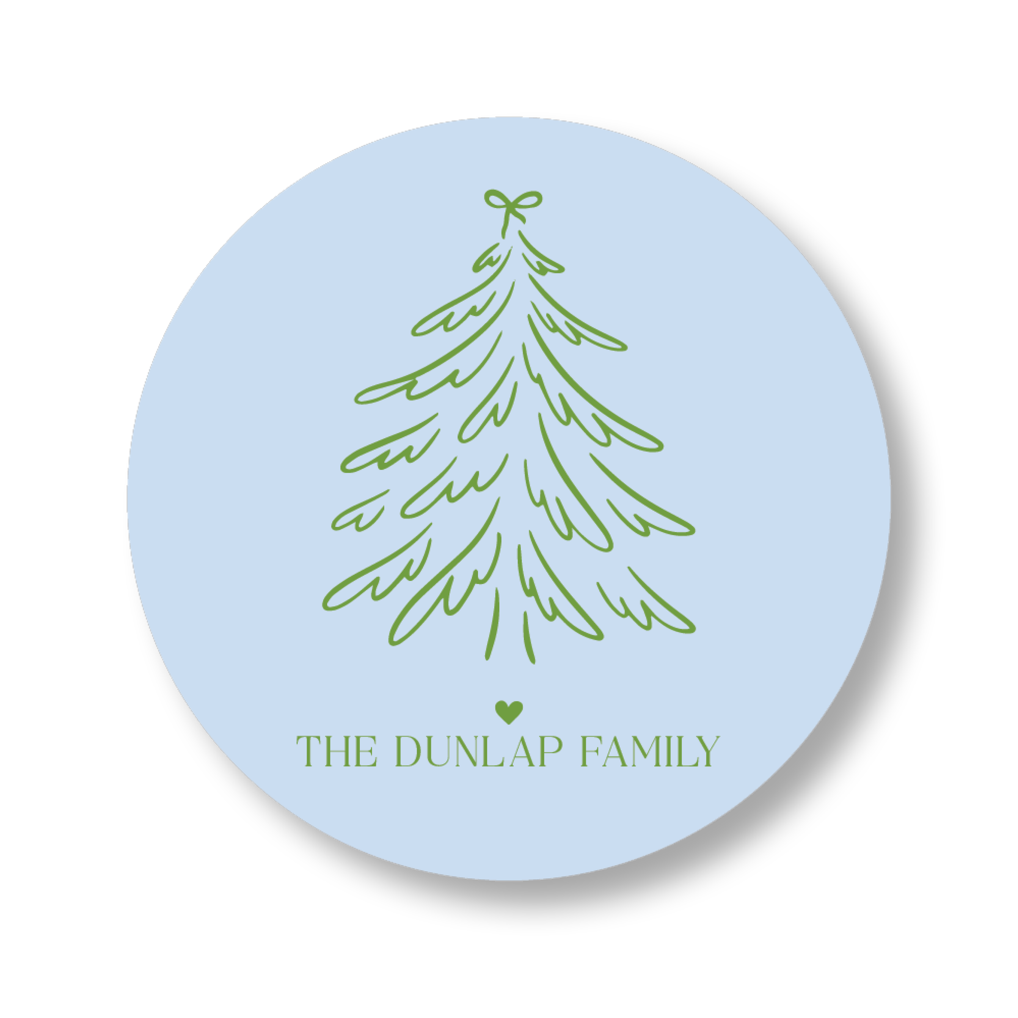 Christmas Tree Sticker