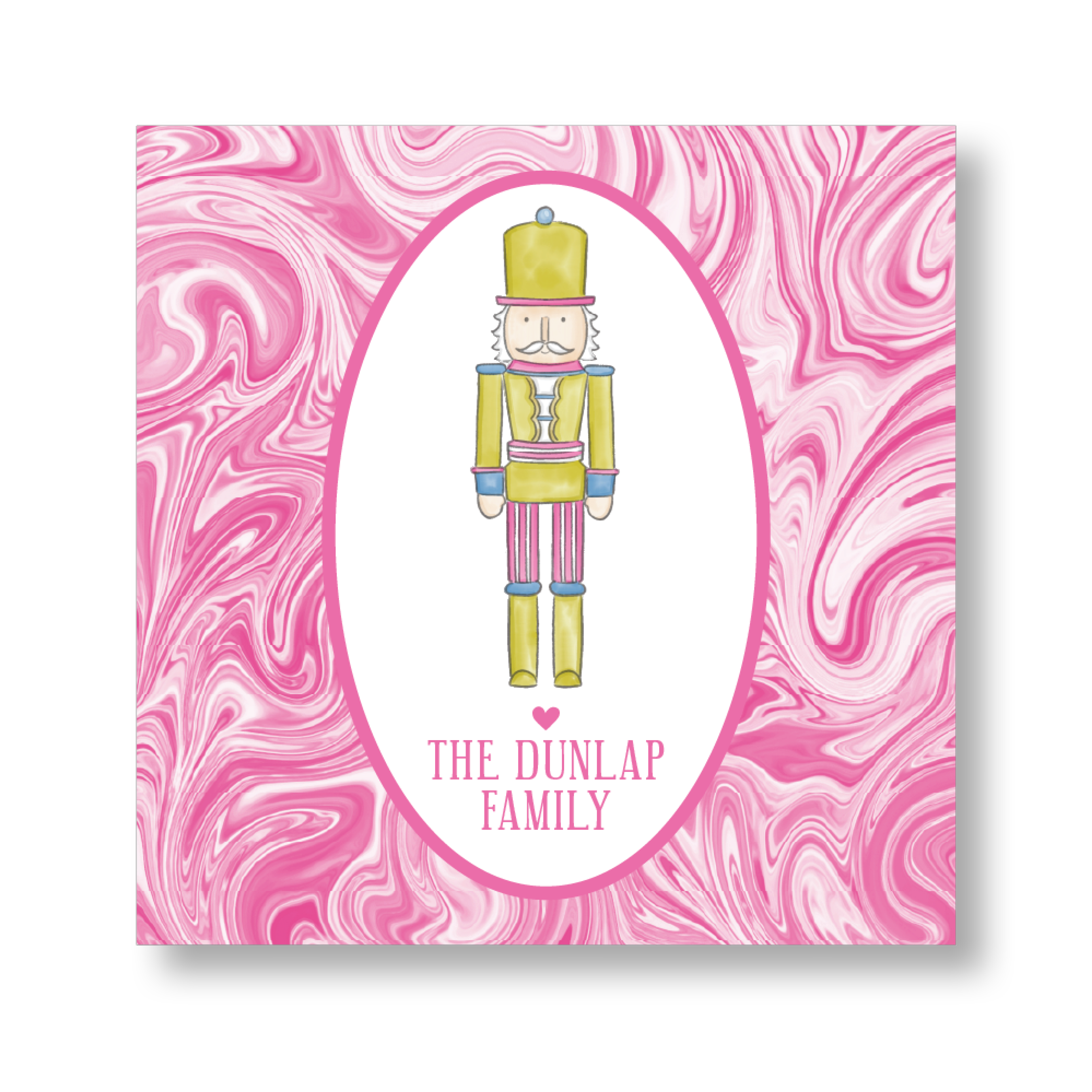 Nutcracker Marbled Sticker