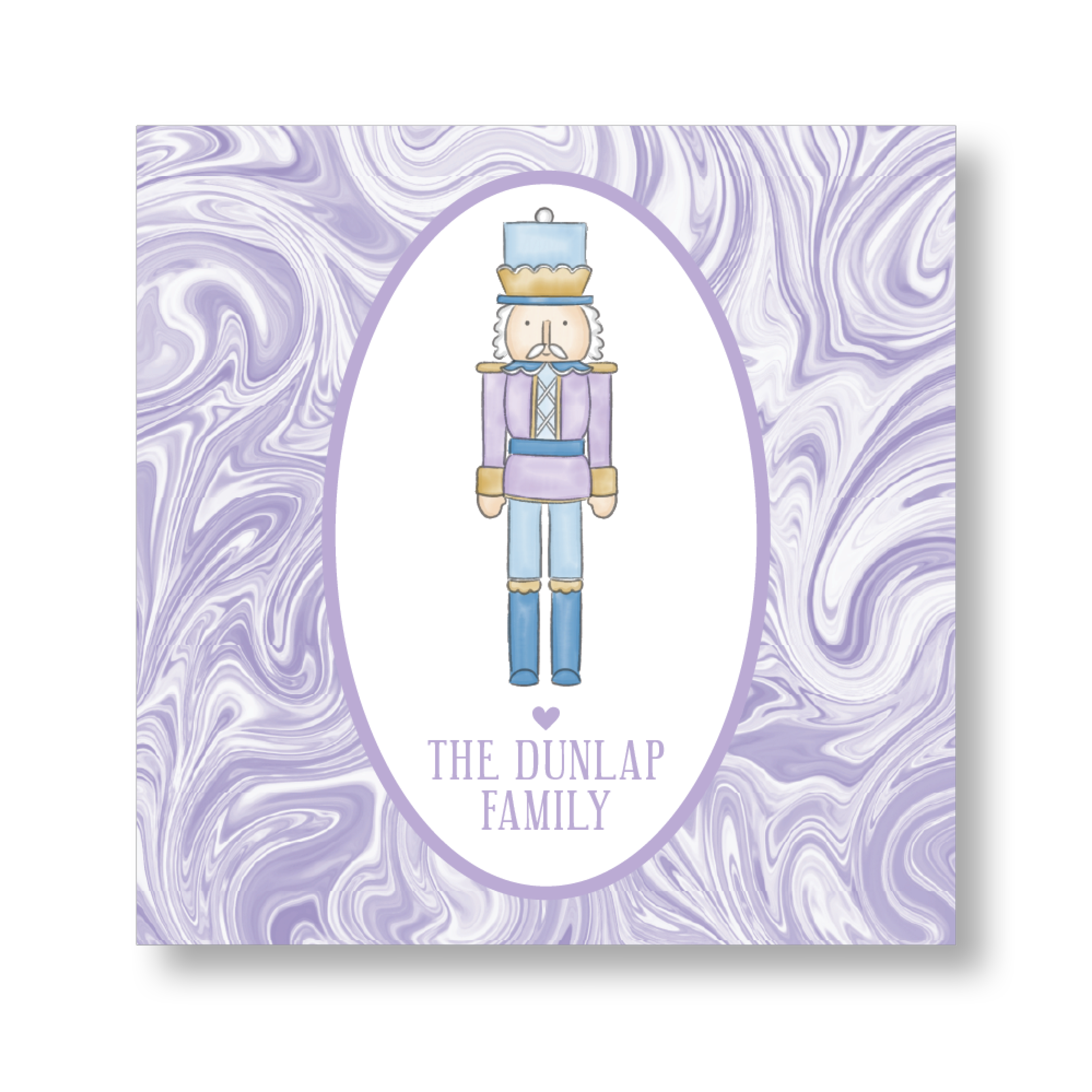 Nutcracker Marbled Sticker