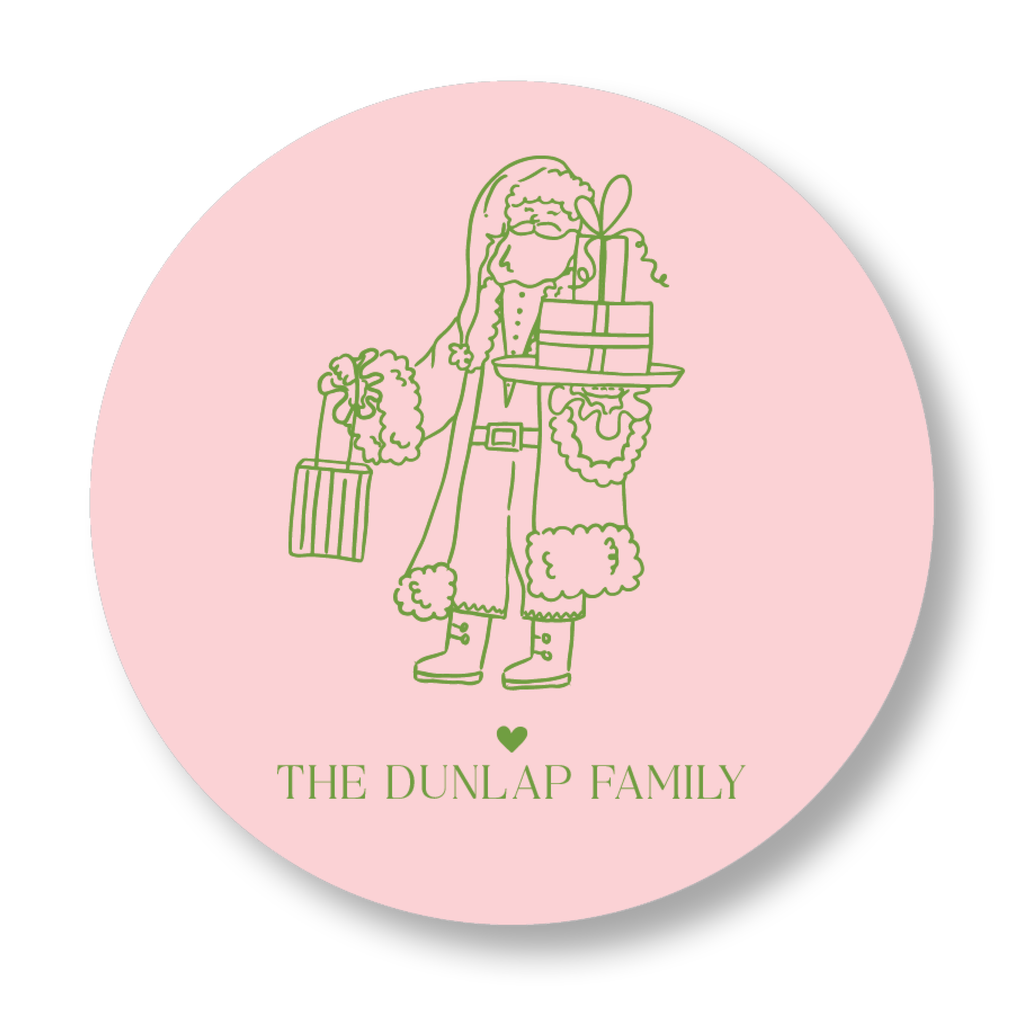 Santa Sticker