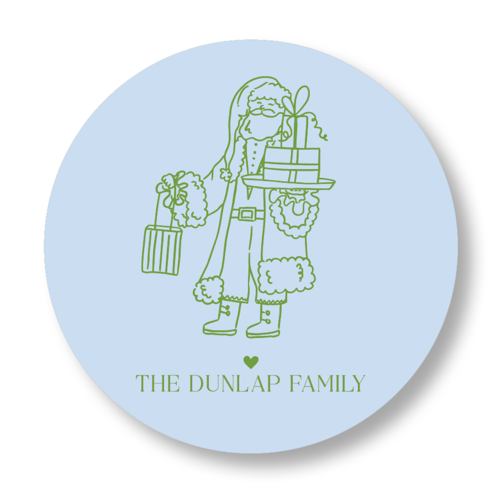 Santa Sticker
