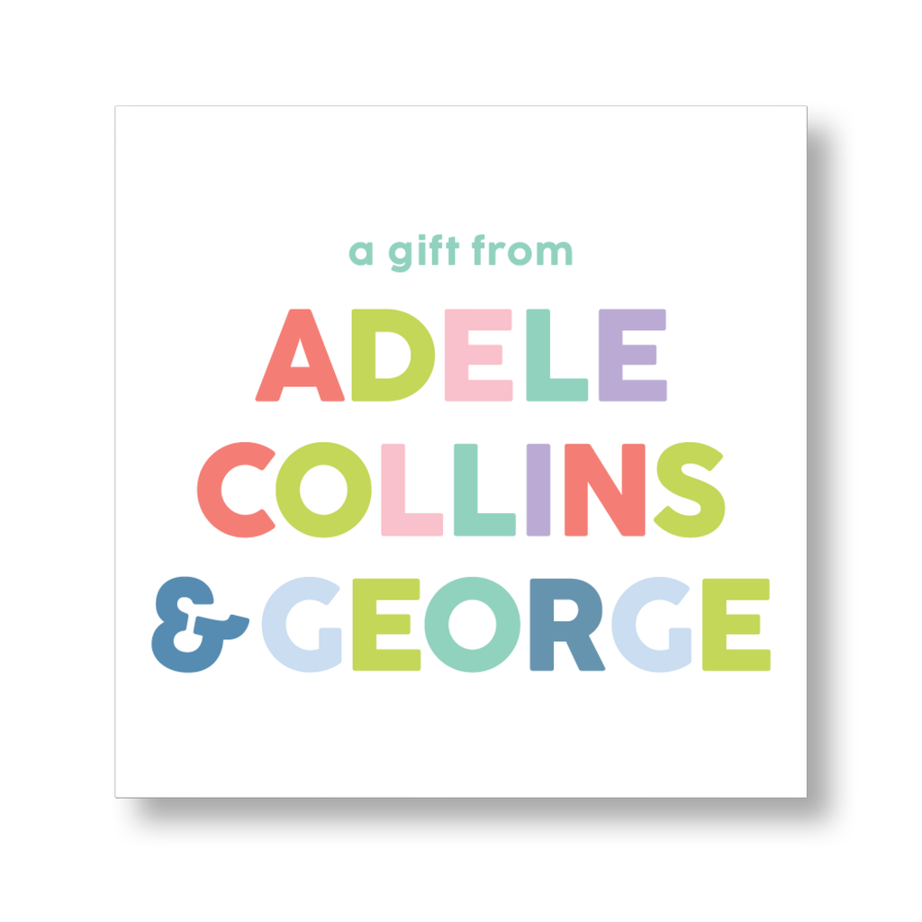 Sibling Names Sticker