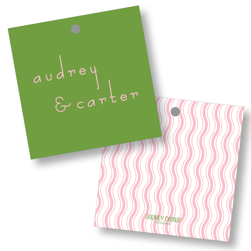 Long Tail Sans Serif Square Tag