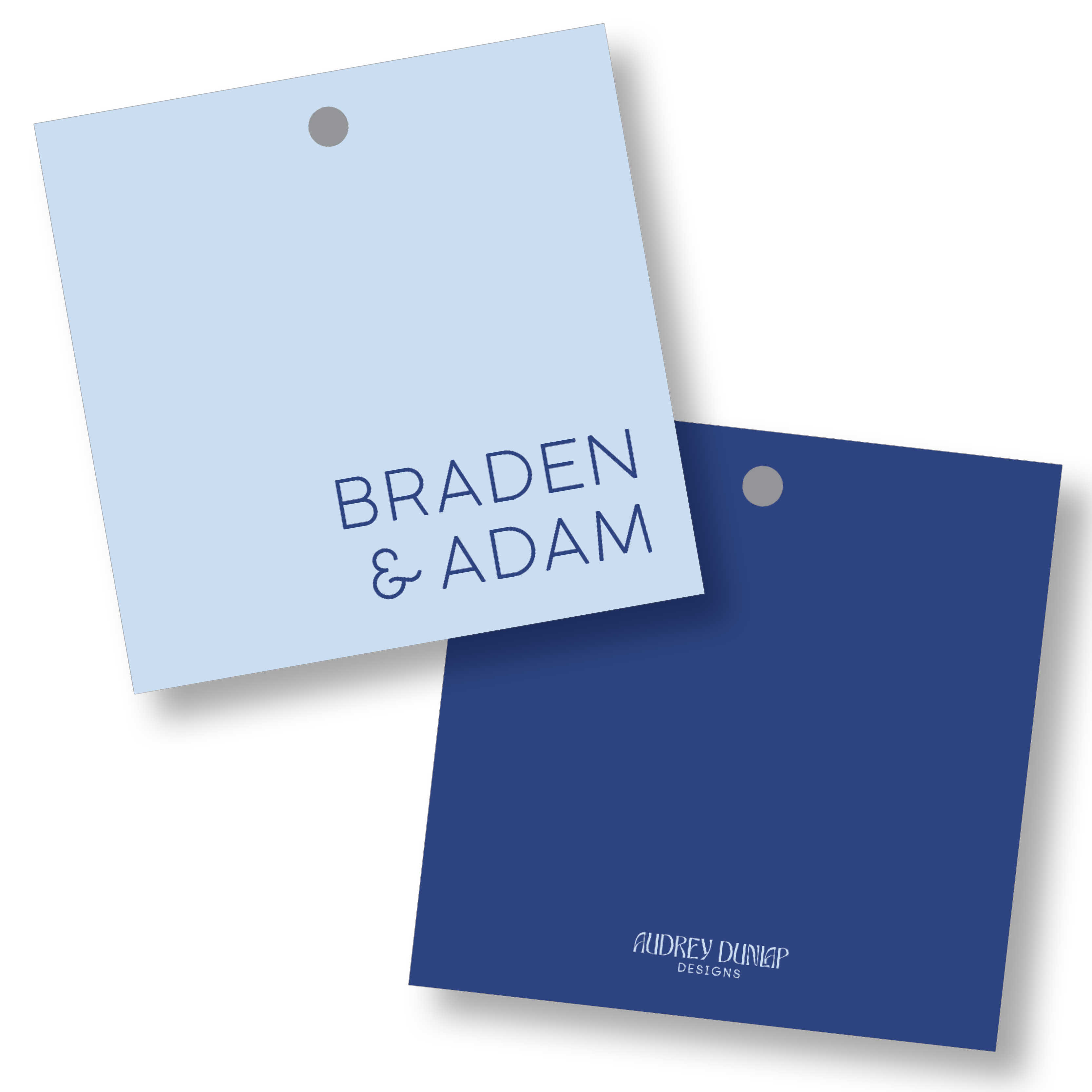 Couples Corner Square Tag