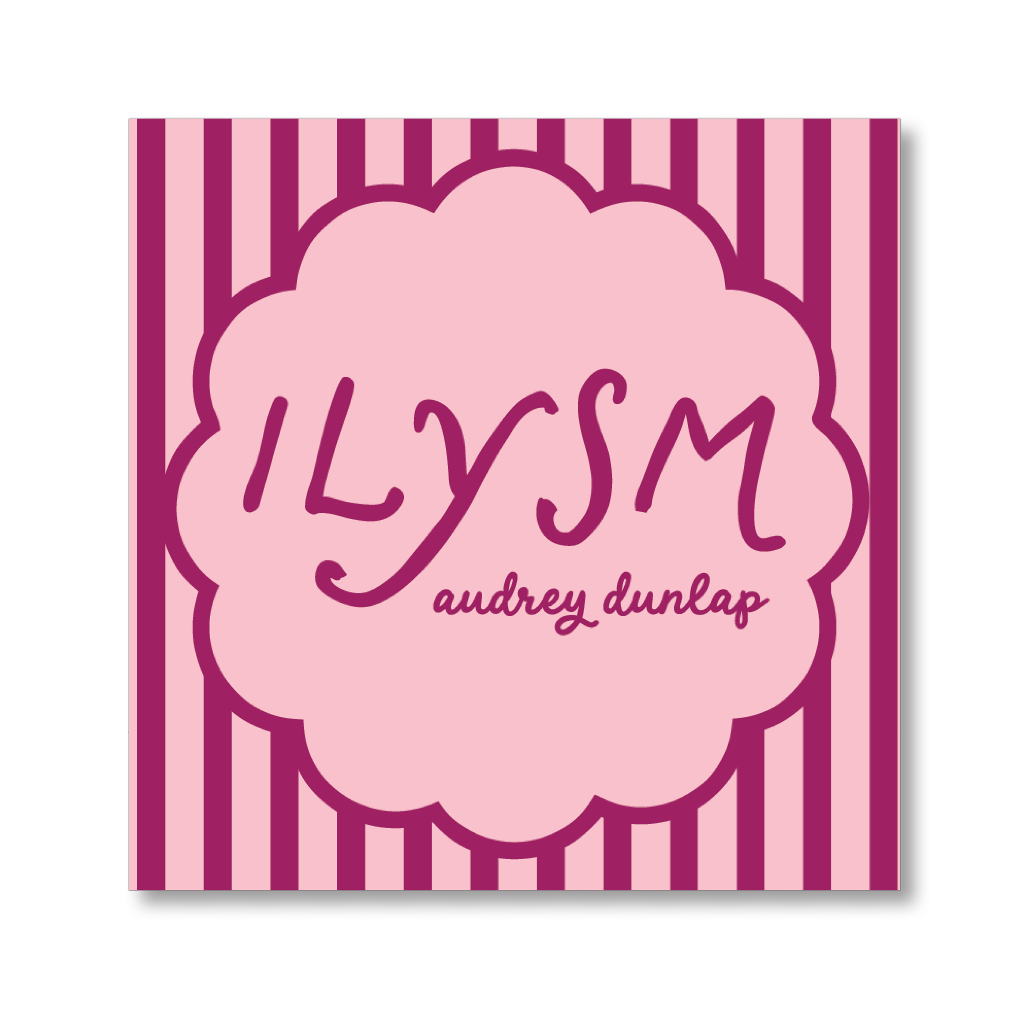 ILYSM Sticker
