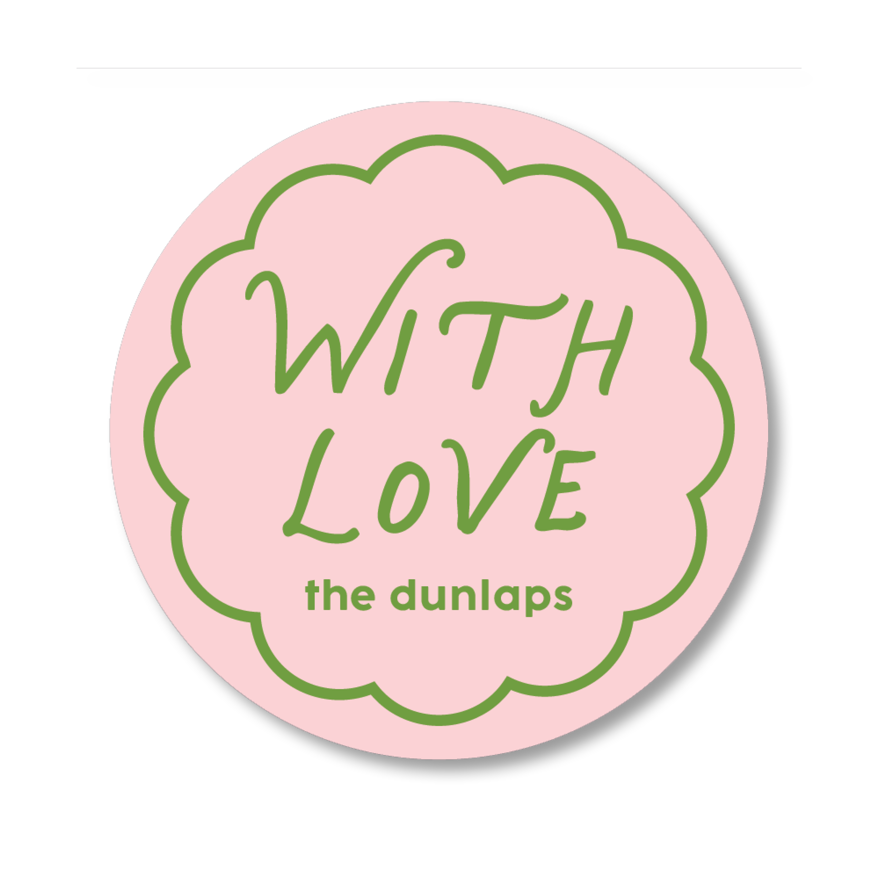 With Love Sticker