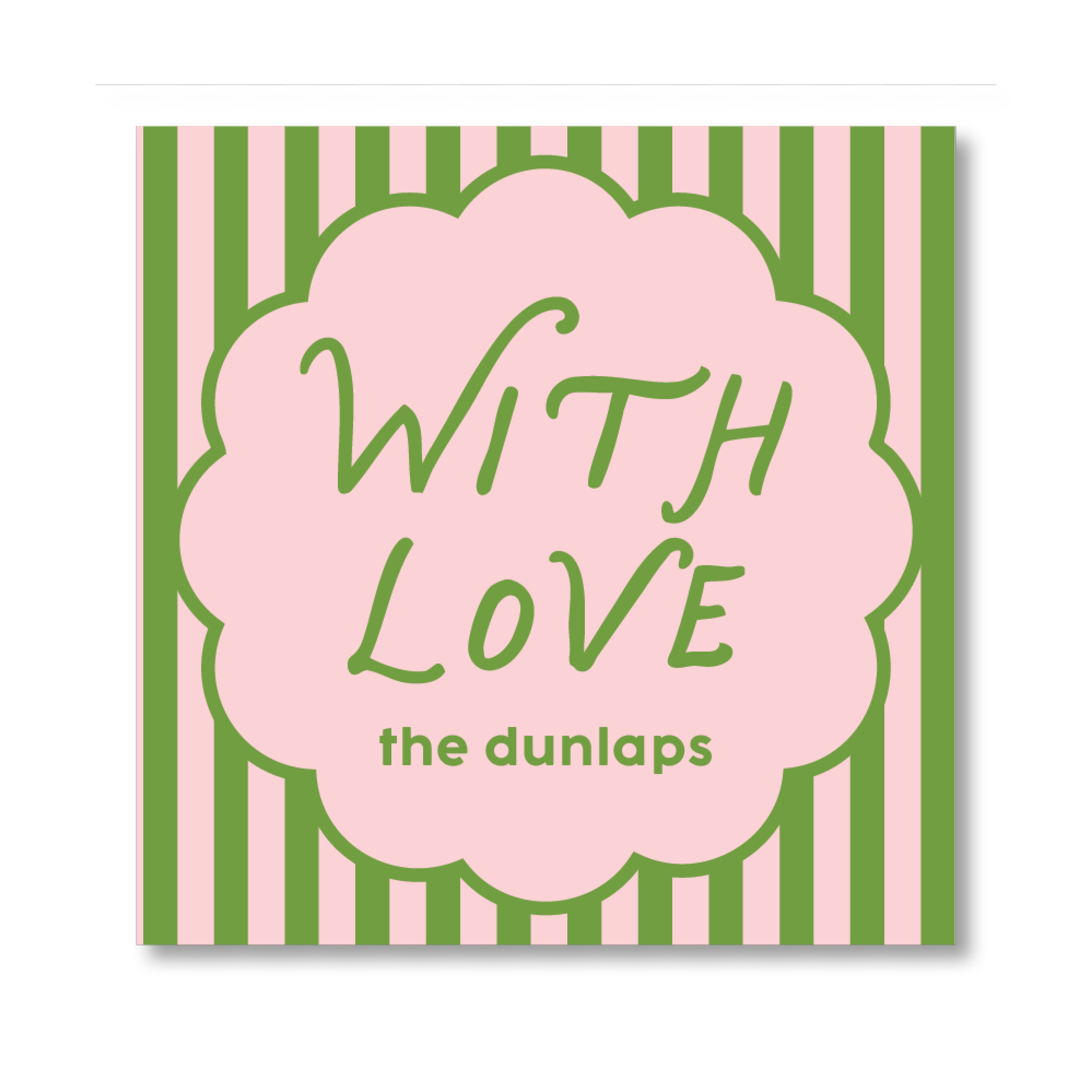 With Love Sticker