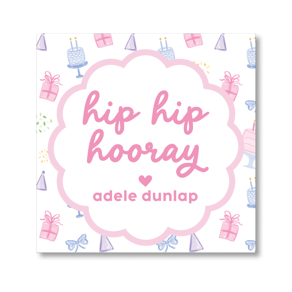Hip Hip Hooray Sticker