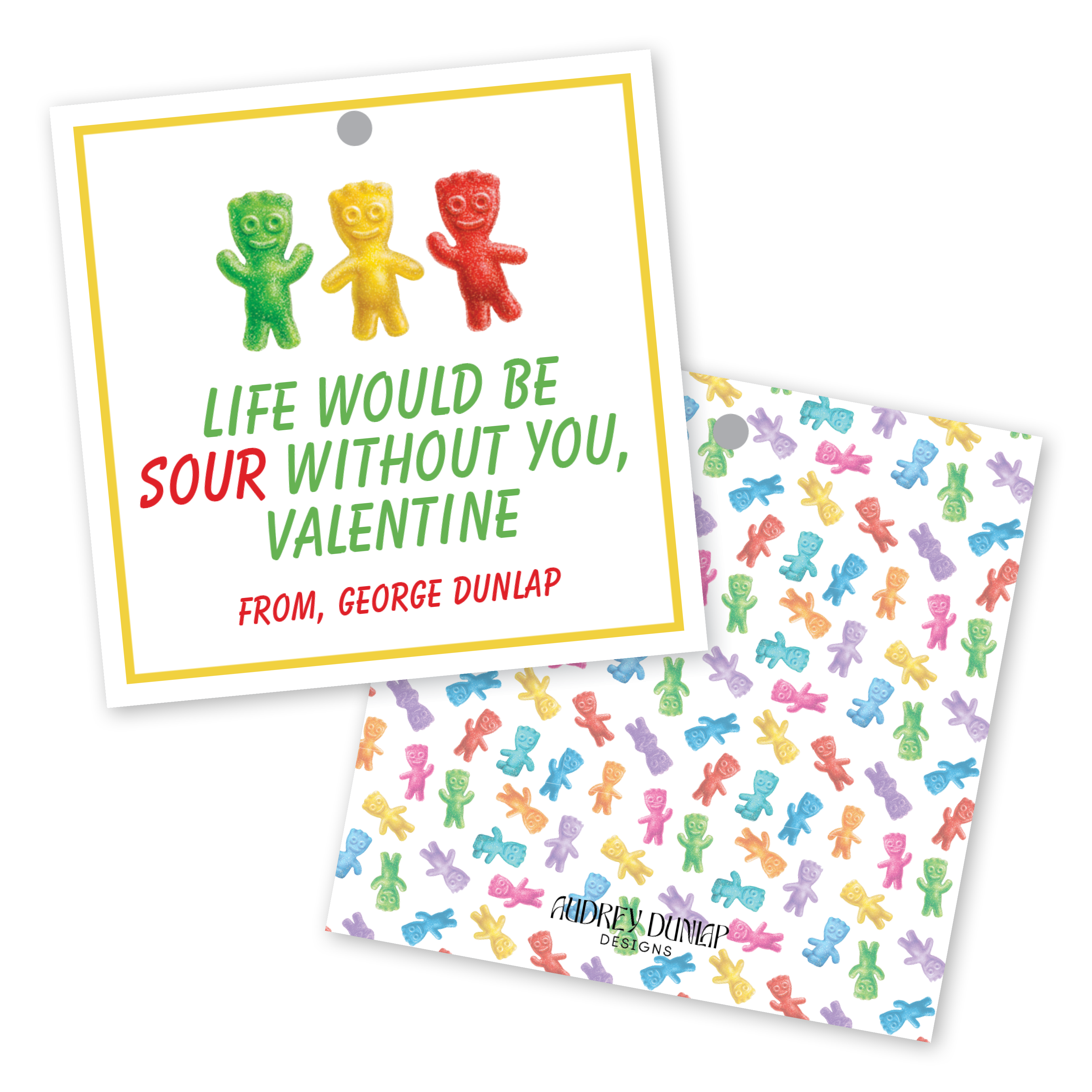 Sour Patch Valentines