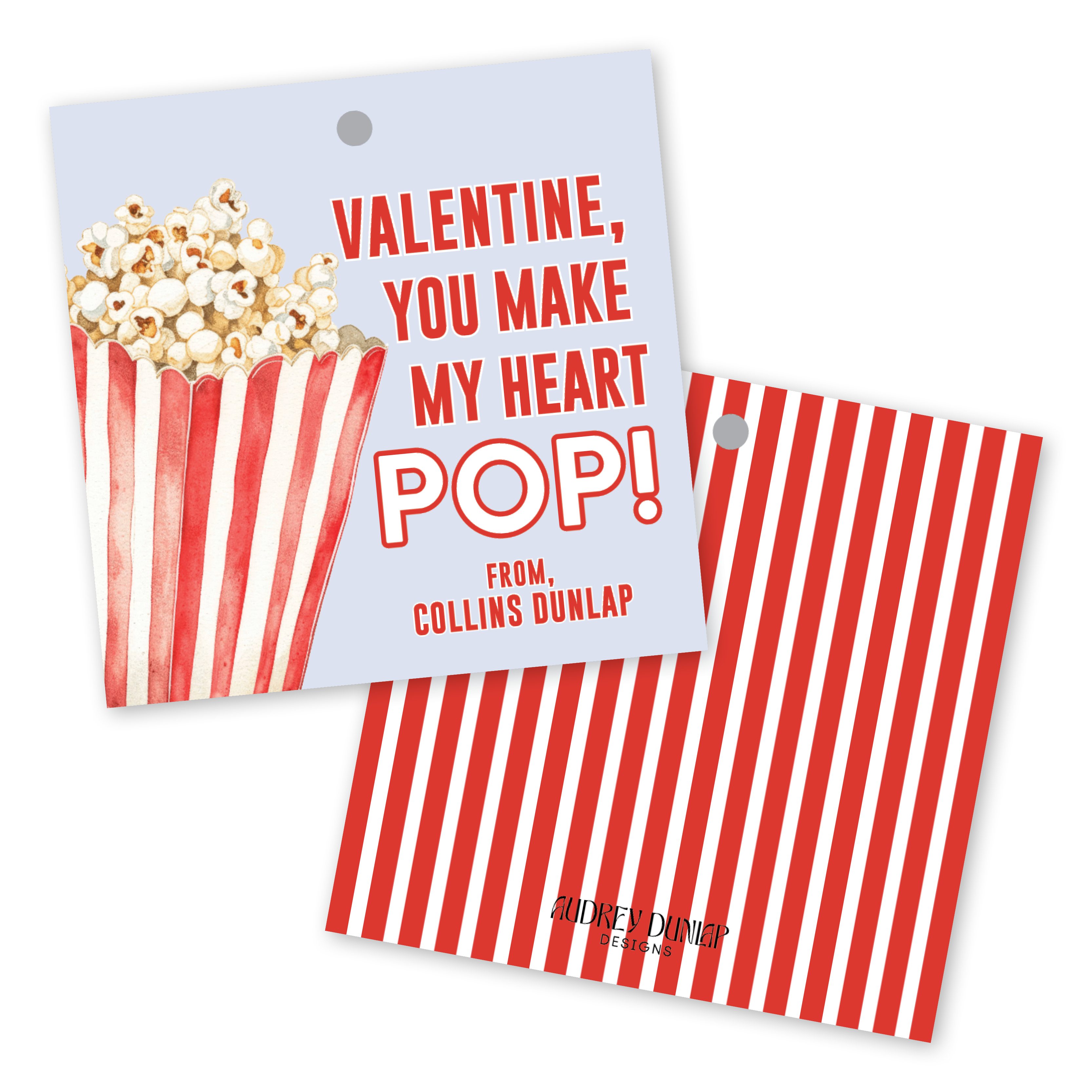 Popcorn Valentines