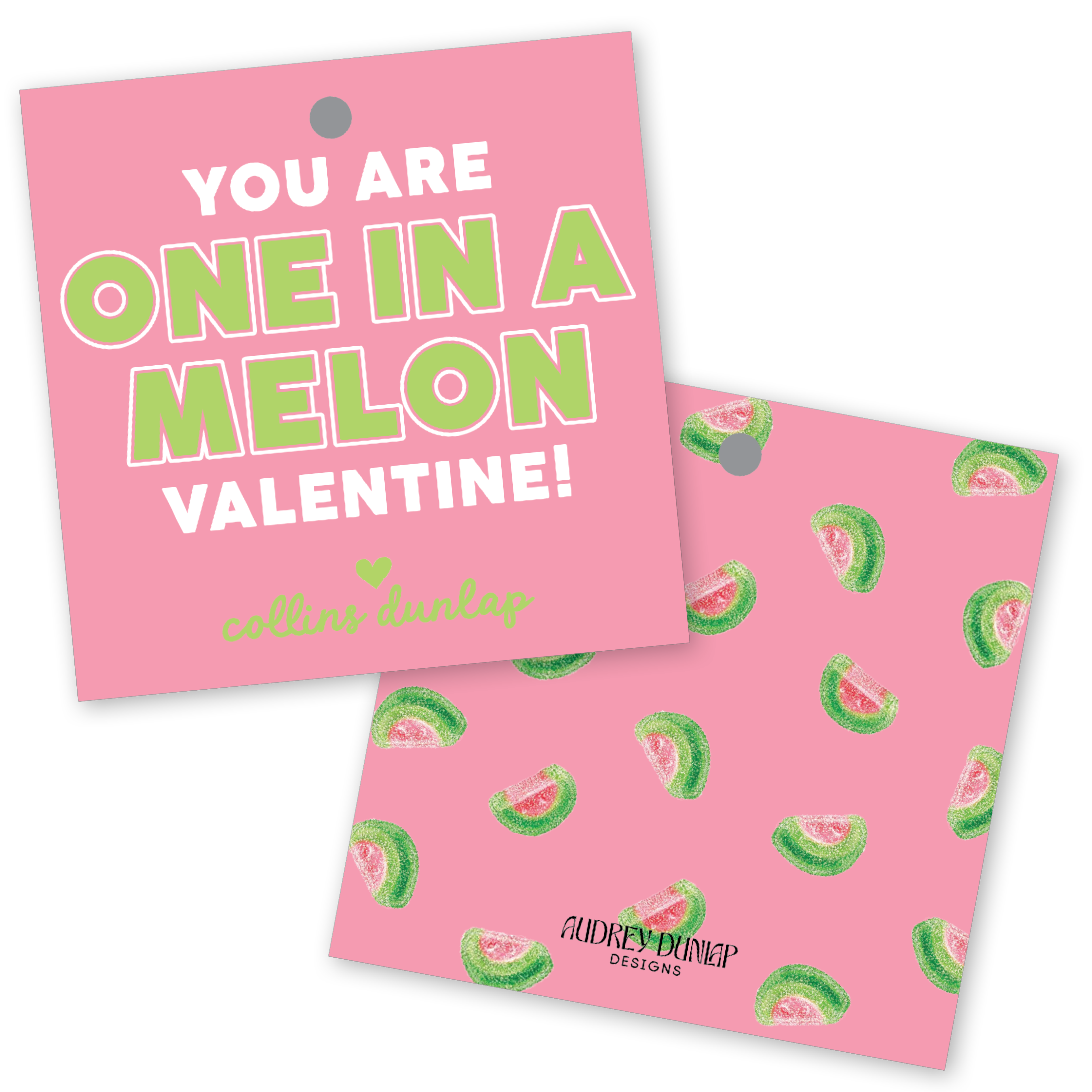 Sour Patch Watermelon Valentines