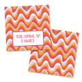 Wavy Retro Tag