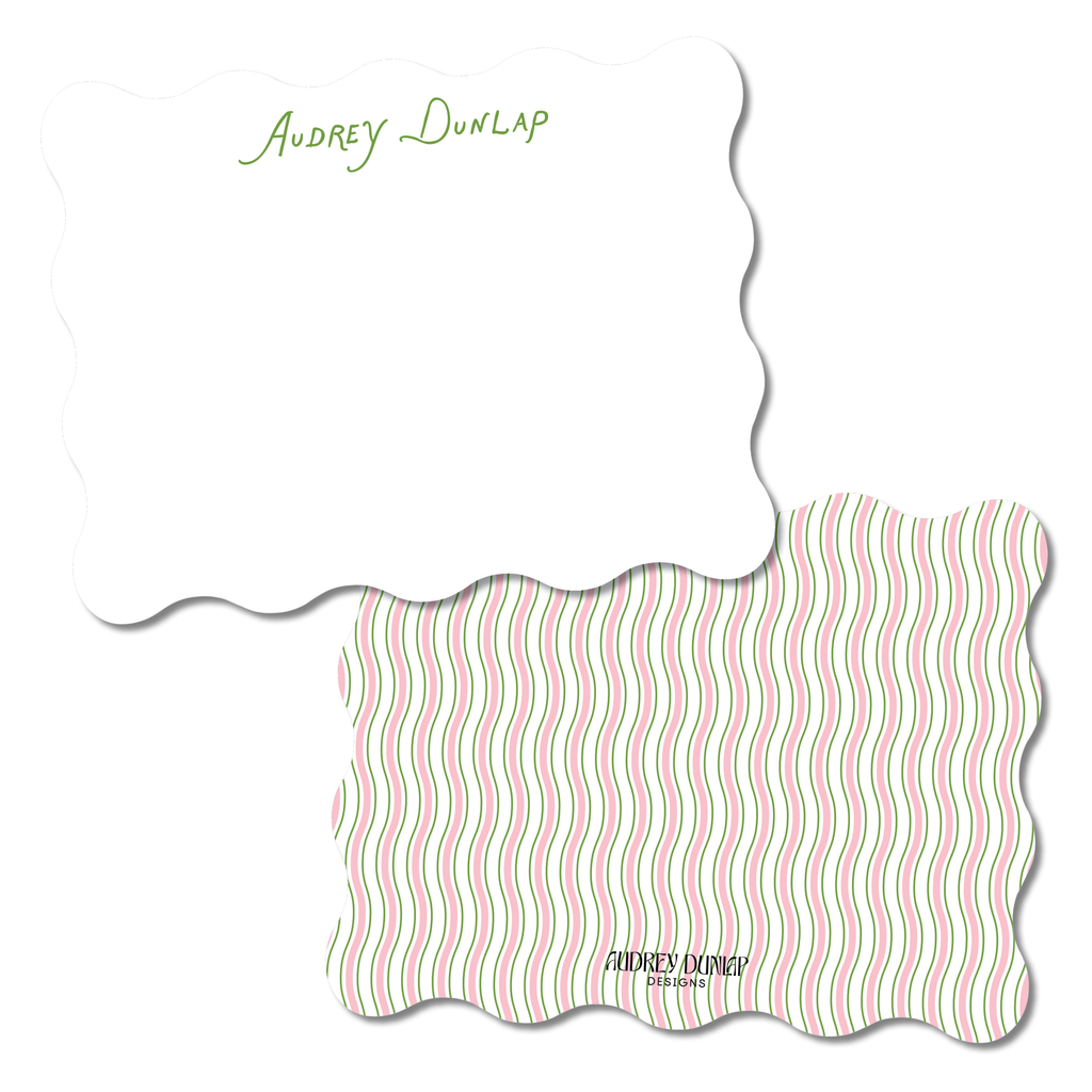 Wavy Stripes Stationery
