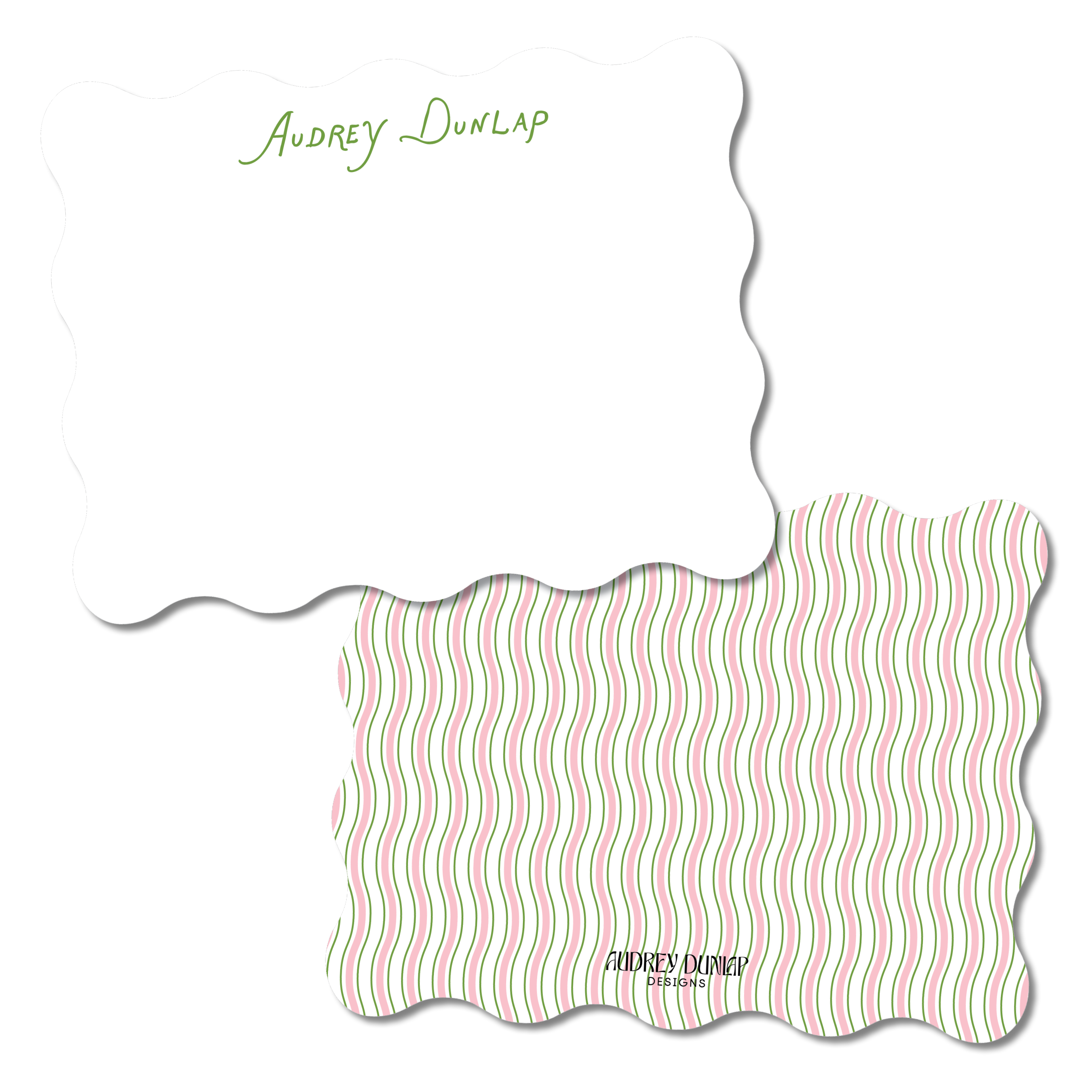 Wavy Stripes Stationery